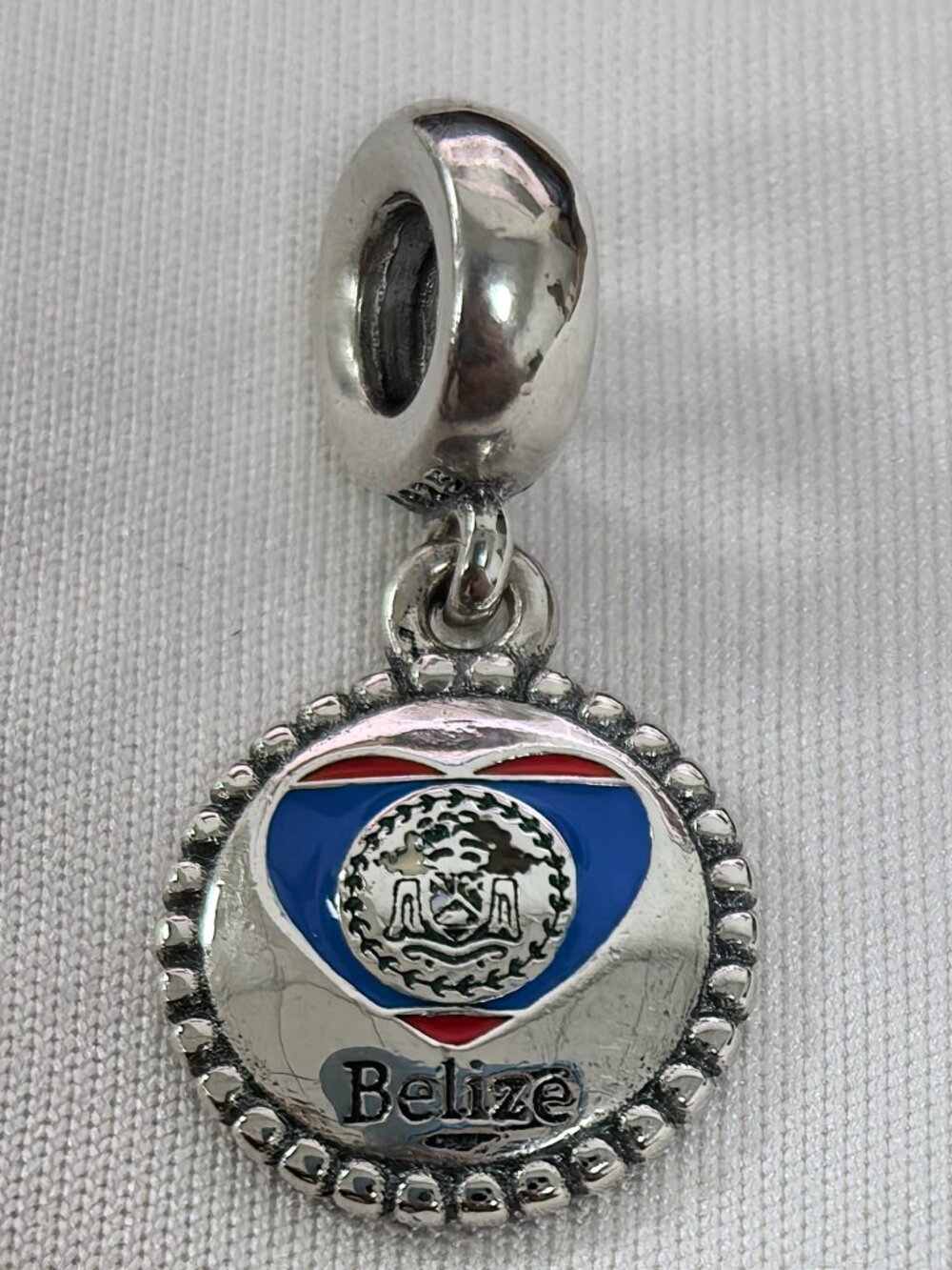 Pandora Belize Exclusive Dangle Charm Pendant, S925 Silver Jewelry